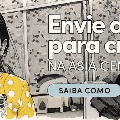 Desenhos para crianças da Ásia Central mobilizam apoio