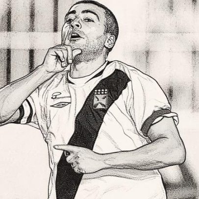 Vasco vence o Fluminense por 2 a 0 no Brasileirão 2005 com dois gols de Romário