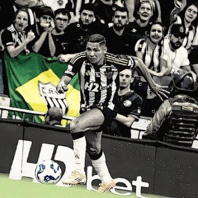 Rony comenta o esforço para atuar no clássico pelo Atlético-MG