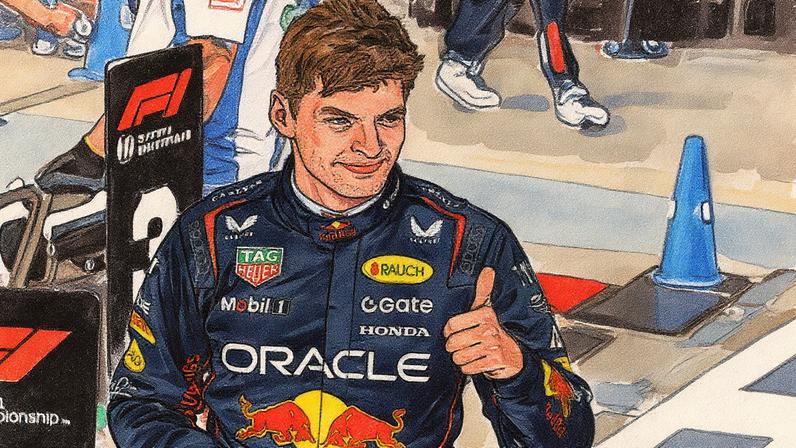 Max Verstappen conquista pole position no GP do Ajerbaijão (Foto: Steven Tee / LAT Images / Getty Images / Red Bull Content Pool)