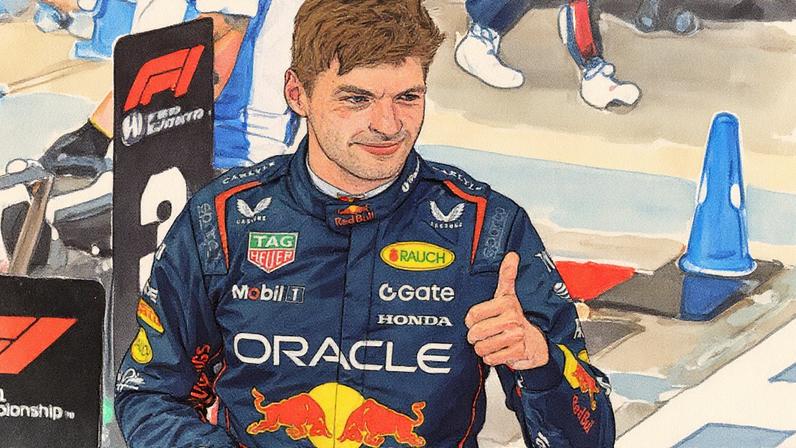 Max Verstappen conquista pole position no GP do Ajerbaijão (Foto: Steven Tee / LAT Images / Getty Images / Red Bull Content Pool)