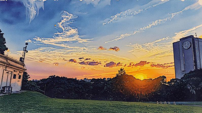 Chuva retorna a São Paulo, após recorde de calor. (Foto: São Paulo, SP, Affonso Souza)