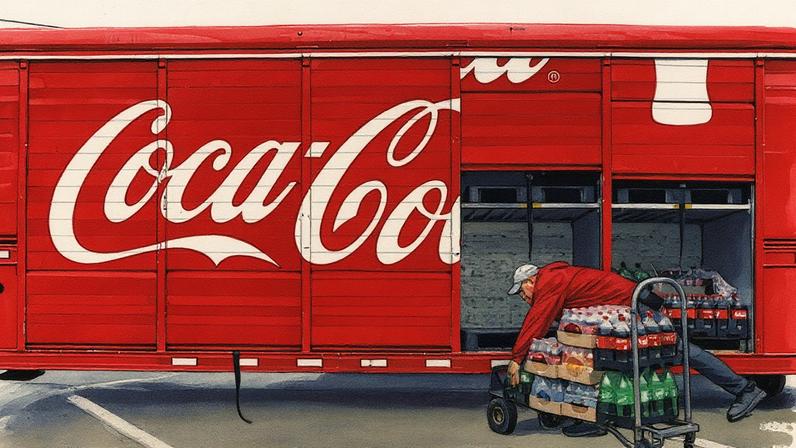 Vendas da Coca-Cola superam projeções com força de portfólio além dos refrigerantes | No acumulado do ano as ações da empresa avançaram quase 10% até o fechamento de segunda-feira. (Foto: Luke Sharrett/Bloomberg)