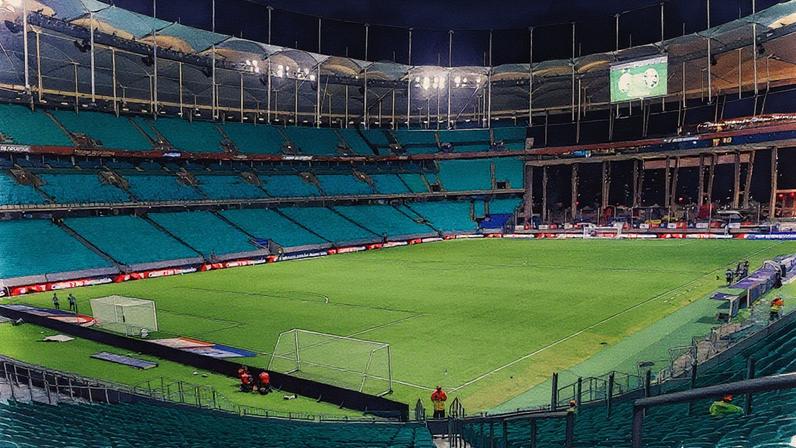 Arena Fonte Nova antes de Bahia x Grêmio (Foto: Letícia Martins / EC Bahia)