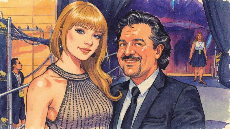 Swift and Borchetta in 2013 Rick Diamond/ACMA2013/Getty Images/ACM