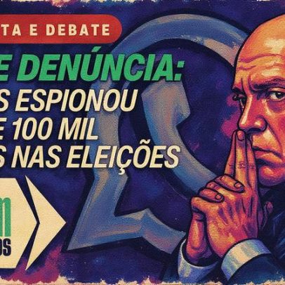 Ministro Moraes é apontado como responsável por vigilância em massa