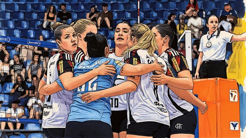 Sesc RJ Flamengo leva a Taça Brasil de vôlei feminino (Foto: Cristiano Trindade/Divulgação)