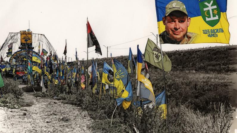 Edificios bombardeados en la ciudad de Konstiantinovka, el 24 de octubre de 2025.