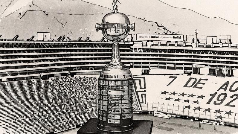 Taça da Libertadores será disputada entre Flamengo e Palmeiras (Foto: Divulgação / Conmebol)