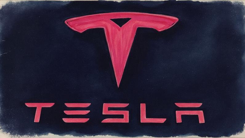 Logo da Tesla