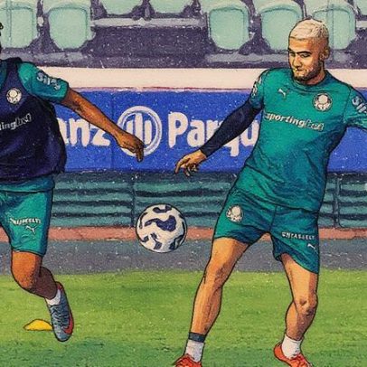 Palmeiras encerra preparação no Allianz contra o Juventude