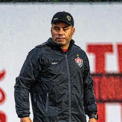Técnico do Vitória, Jair Ventura, tem histórico equilibrado contra o Corinthians