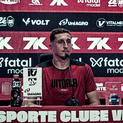 Goleiro reserva do Vitória admite falta de ritmo para duelo com o Cruzeiro