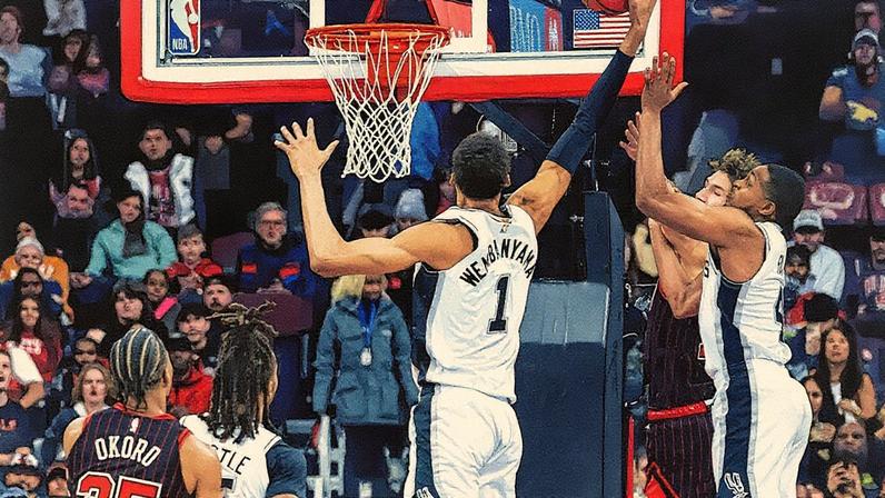 NBA Victor Wembanyama defensor