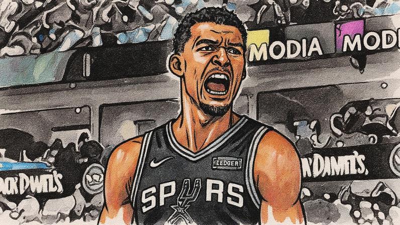 Victor Wembanyama Spurs Jazz