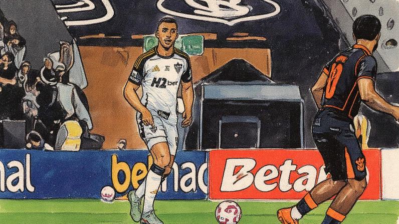 Vitor Hugo diz não ter tempo para lamentar (Foto: Pedro Souza / Atlético)