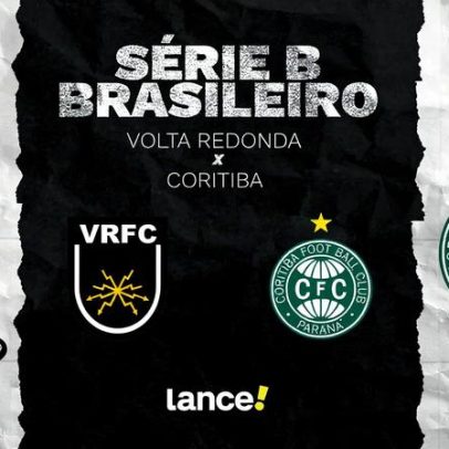 Volta Redonda enfrenta o Coritiba com horário, transmissão e escalações