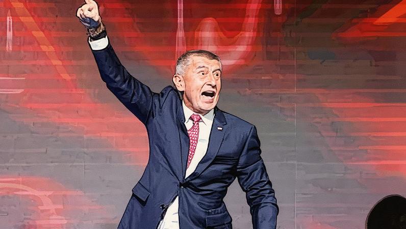 Andrej Babis celebra en Praga los resultados preliminares de las elecciones en Chequia. David W Cerny (REUTERS)