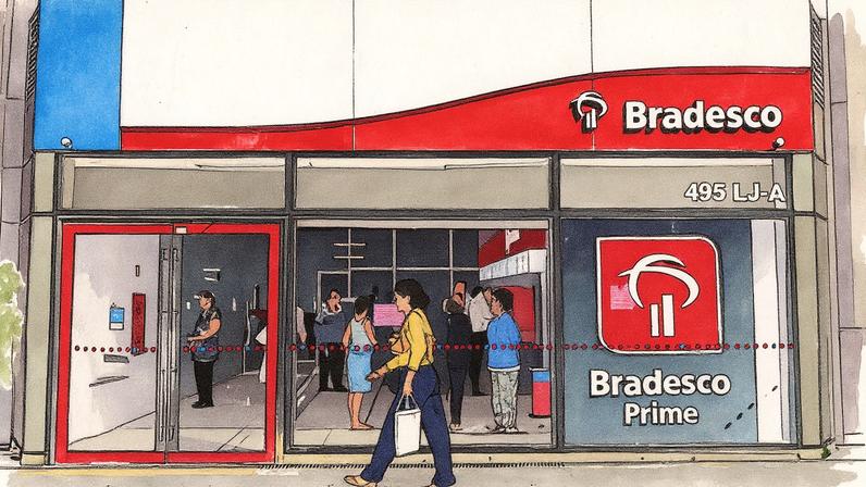 Bradesco diz que empresas inadimplentes são casos pontuais e que agro é oportunidade | A saúde da carteira de crédito do Bradesco foi um dos temas de maior atenção do mercado no resultado trimestral (Foto: Lucas Landau/Bloomberg) (Bloomberg/Lucas Landau)