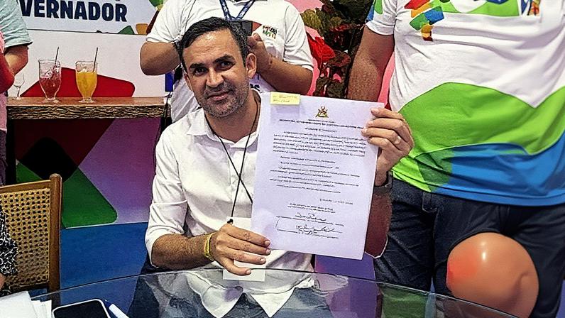 Wallas Rocha (Republicanos), prefeito de São Benedito do Rio Preto (MA), foi afastado do cargo por suspeitas de desvio de recursos do Fundeb. Foto: Divulgação