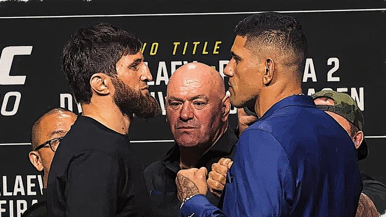 Ankalaev e Poatan estarão em ação no UFC 320 (Foto: Repodução Youtube UFC)