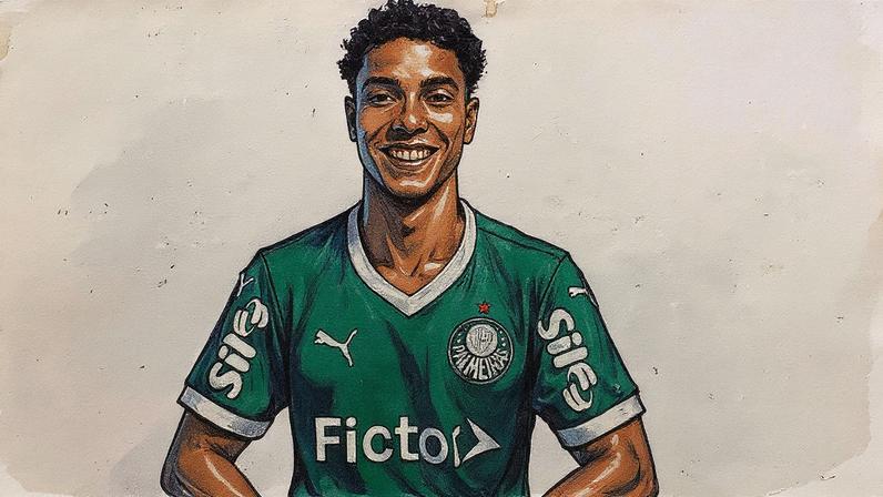 Kauê Leal, novo reforço do Palmeiras (Foto: Divulgação)