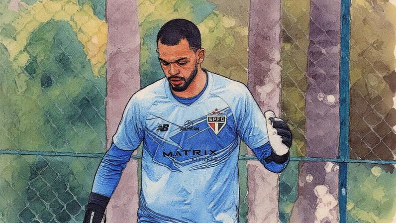 Goleiro João Pedro é um trunfo para o São Paulo (Foto: Rubens Chiri / São Paulo FC)