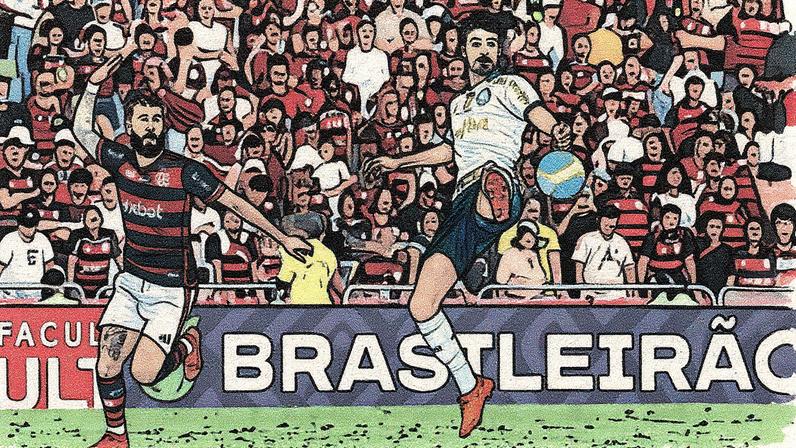 Flamengo e Palmeiras fazem grande duelo pelo Brasileirão (Foto: Cesar Greco/Palmeiras)