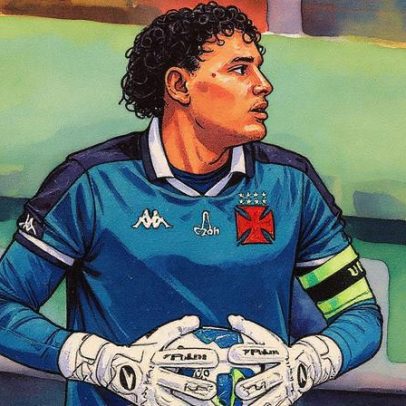 Goleiro do Vasco revela influência do pai ex-jogador do Fluminense
