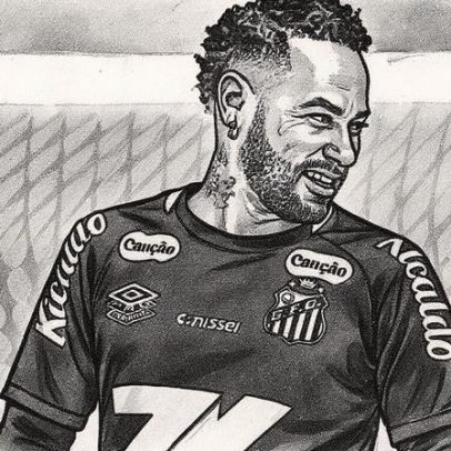 Neymar volta a treinar com bola pelo Santos e pode retornar em breve