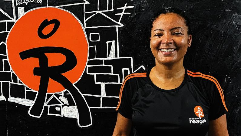 Raquel Silva, treinadora do Instituto Reação (Foto: Andressa Simões/ Lance!)