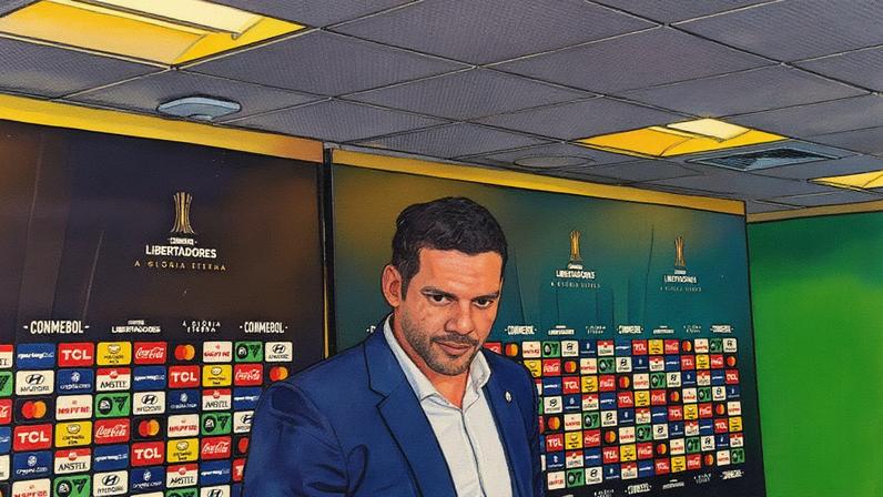 Samir Xaud, presidente da CBF (Foto: Vitor Palhares/Lance!)