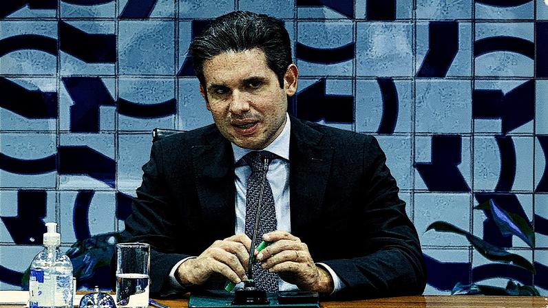 Hugo Motta, presidente da Câmara, propõe aumentar a taxação de bets para financiar a segurança pública, destacando o apoio parlamentar e a urgência contra - Foto: Lula Marques/Agência Brasil