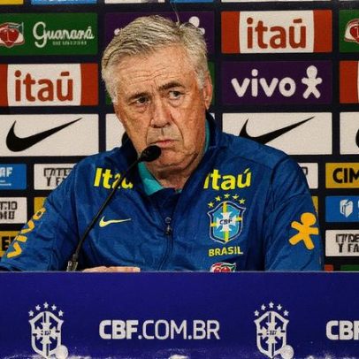 Ancelotti antecipa definição do elenco da copa em março e cita Neymar