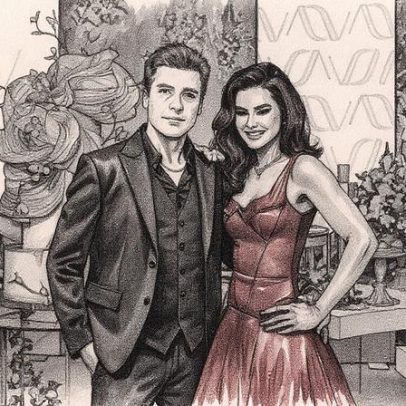 Rodrigo Faro declara amor à Vera Viel em festa de aniversário