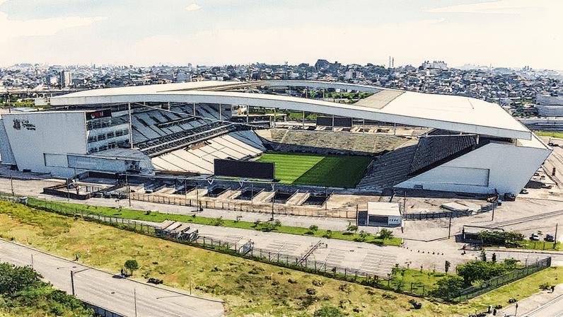 Campanha visa pagar dívida do Corinthians com a Caixa Econômica Federal referente a Neo Química Arena (Foto: Divulgação / Chargers)