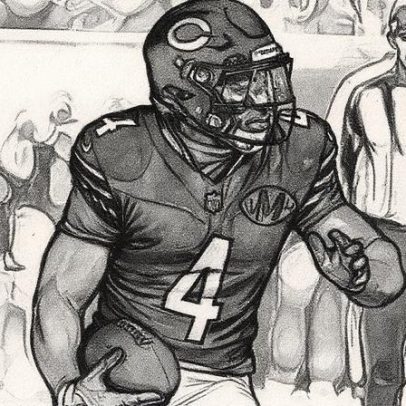 D'Andre Swift deve atuar contra o time de Baltimore após lesão na virilha