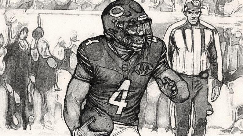 D'Andre Swift deve atuar contra o time de Baltimore após lesão na virilha