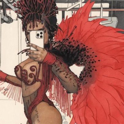 Lorena Maria brilha com samba no pé em ensaio de Carnaval