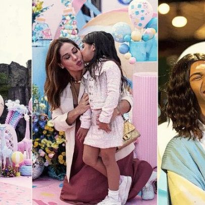 Maíra Cardi agradece Thiago Nigro pela festa da filha com presença de Jesus
