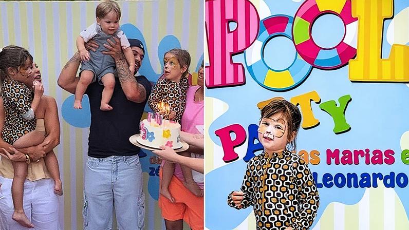 Zé Felipe fez uma nova festa para a filha, Maria Flor — Foto: Reprodução/Instagram