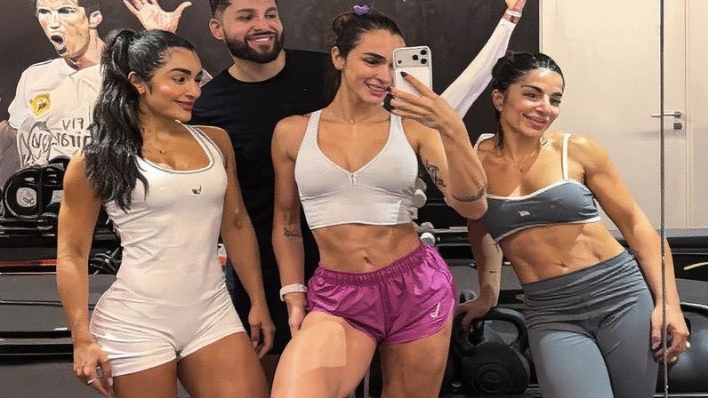 Virginia Fonseca não treinou com as amigas — Foto: Reprodução/Instagram