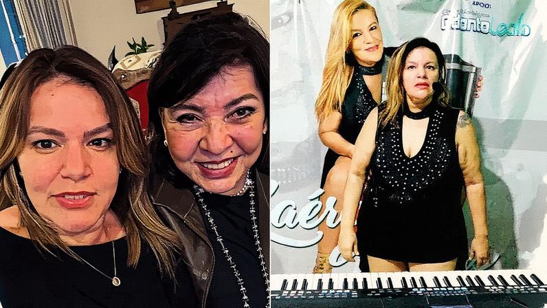 Laércia Dantas e Roberta Miranda — Foto: Reprodução/Instagram