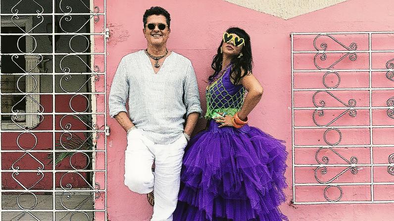 Carlos Vives and Li Saumet
