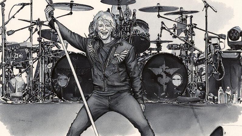 Jon Bon Jovi of Bon Jovi performs on on Sept. 29, 2019 in Rio de Janeiro, Brazil.