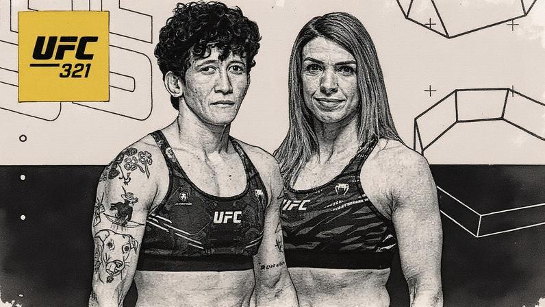 Jandiroba x Dern - card para duelo de brasileras no UFC (Foto: Reprodução Instagram UFC)
