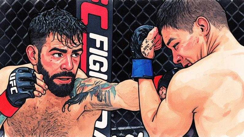 Bruno Bulldog encerrou má fase no UFC Vancouver (Foto: Instagram/ UFC Brasil)