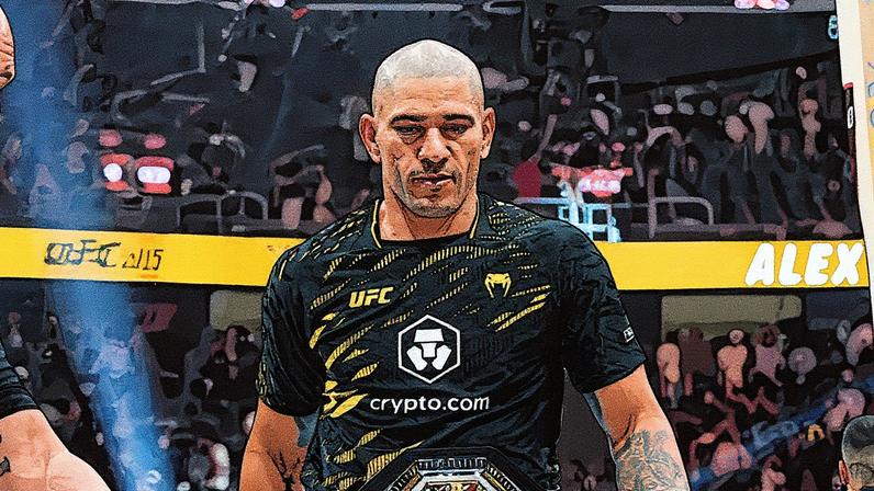 Poatan abriu o coração à torcida brasileira (Foto: Reprodução Instagram UFC Brasil)