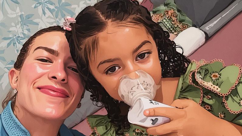 Lore Improta desabafa em meio a momento delicado de saúde da filha: 'Fico agoniada' — Foto: Reprodução/Instagram