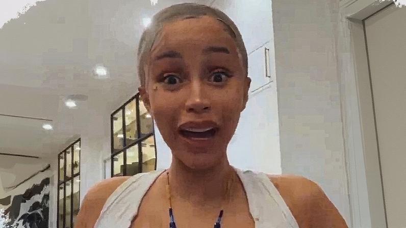 Cardi B shared in a recent Instagram live that she hadn’t washed her hair for three months. Cardi B/Instagram